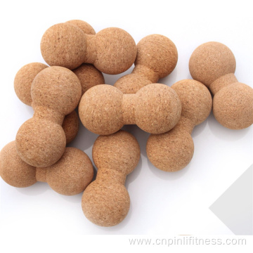 New Eco-friendly 100% Cork Ball Massage Peanut Ball